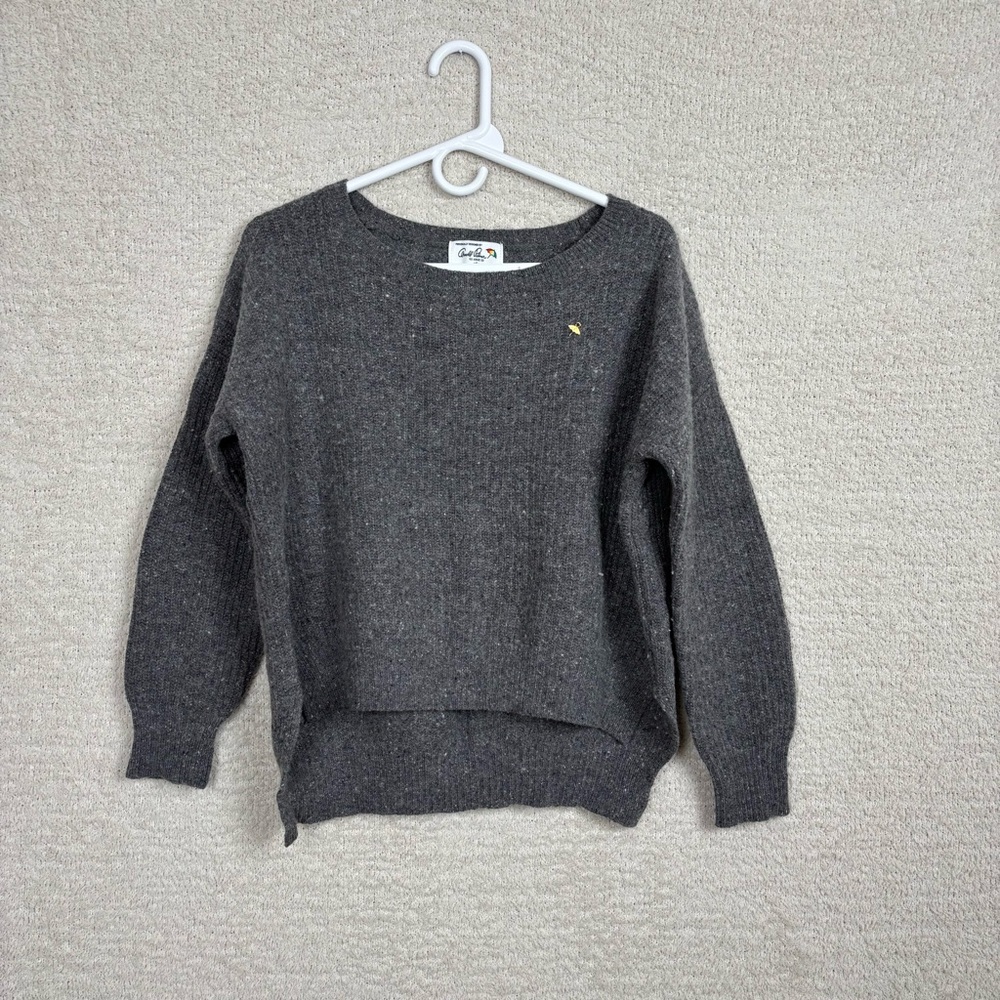 Arnold Palmer Sweater Womens 2 Gray Wool Silk Blend Go Arnie‎ Go Classic Style